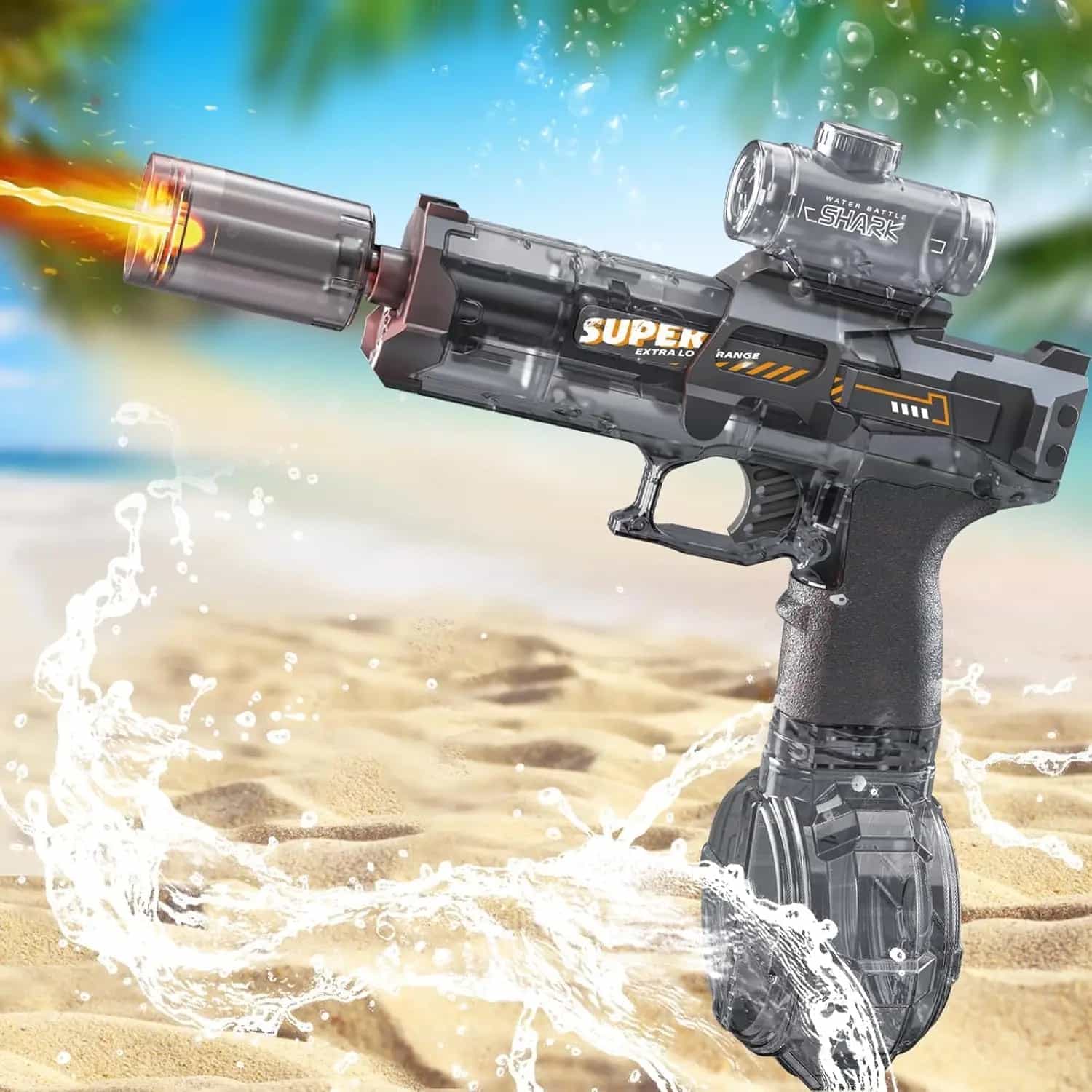 Fully Automatic Electric Water Gun with LED Lights product thumbnail