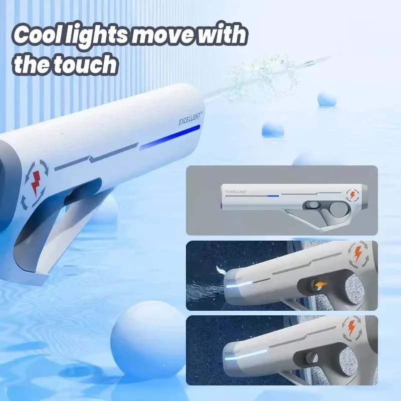 Powerful Automatic Water Gun with LED & Auto Water Absorption thumbnail 3