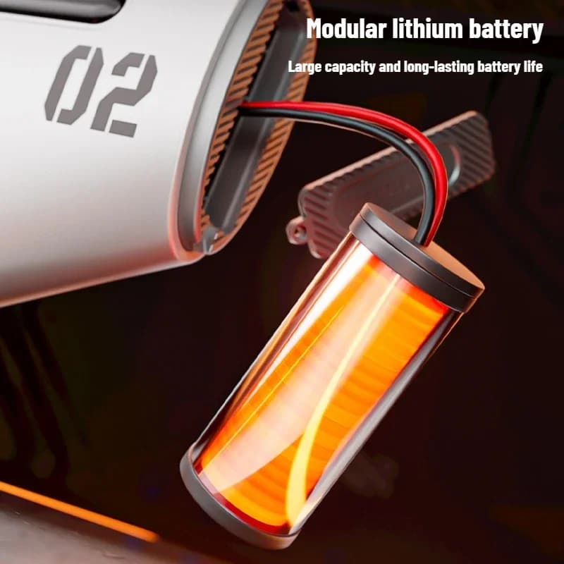 2-in-1 Electric & Manual Water Gun Set with LED thumbnail 4
