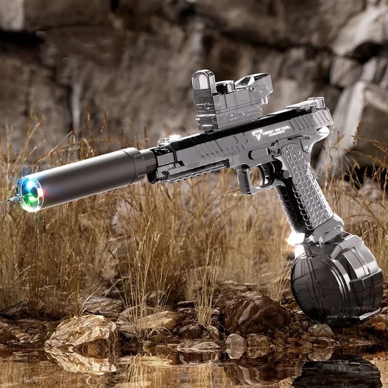 Desert Eagle Electric Water Gun with Flashing Lights thumbnail 8