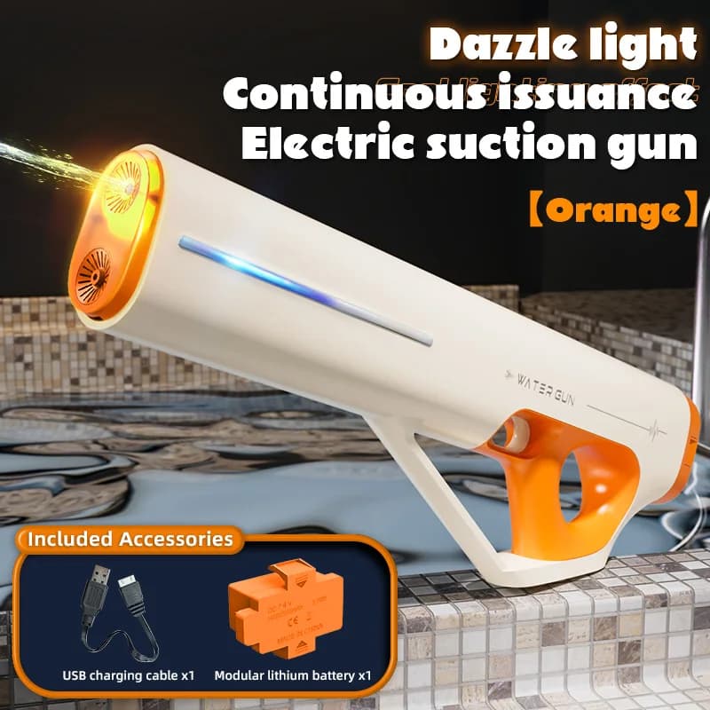 Powerful Automatic Water Gun with LED & Auto Water Absorption thumbnail 6