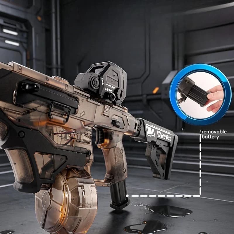Long Range Electric Water Gun 2-Pack Set thumbnail 3