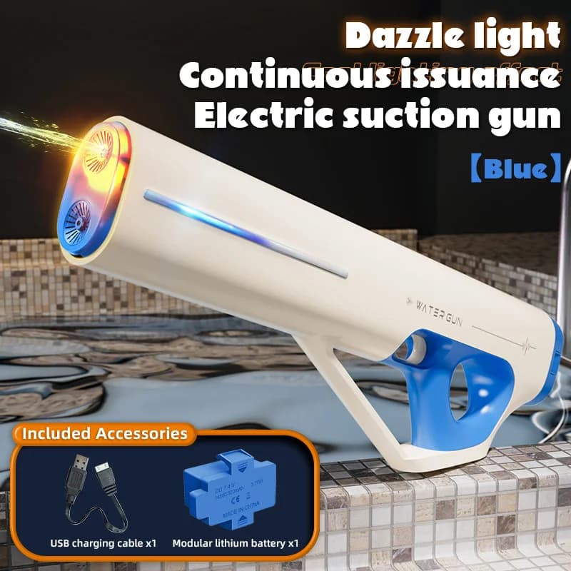 Powerful Automatic Water Gun with LED & Auto Water Absorption thumbnail 11