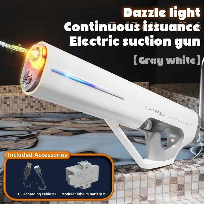 Powerful Automatic Water Gun with LED & Auto Water Absorption thumbnail 10