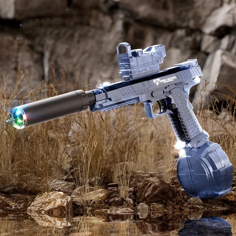 Desert Eagle Electric Water Gun with Flashing Lights thumbnail 7