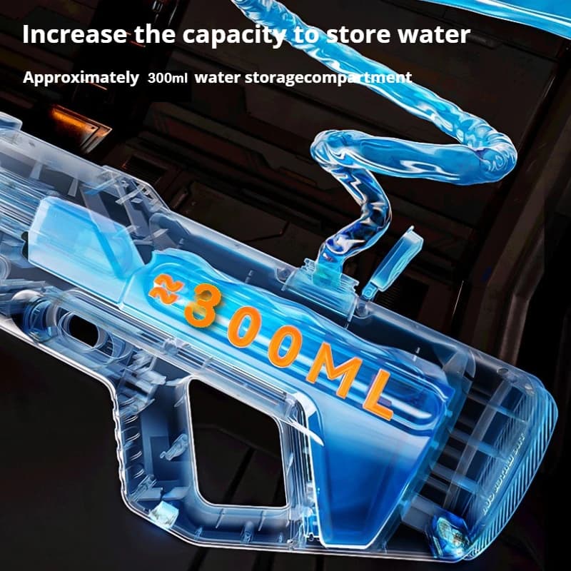 2-in-1 Electric & Manual Water Gun Set with LED thumbnail 6