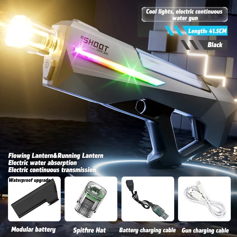 Fully Automatic Fire Water Gun with Flamethrower Tip thumbnail 7