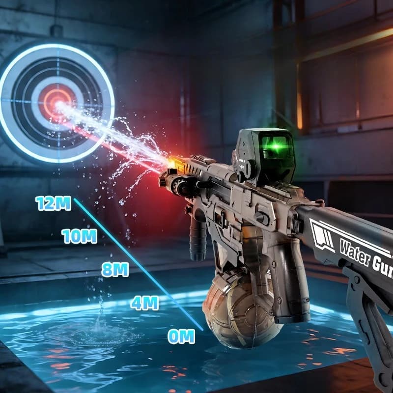 Long Range Electric Water Gun 2-Pack Set thumbnail 2
