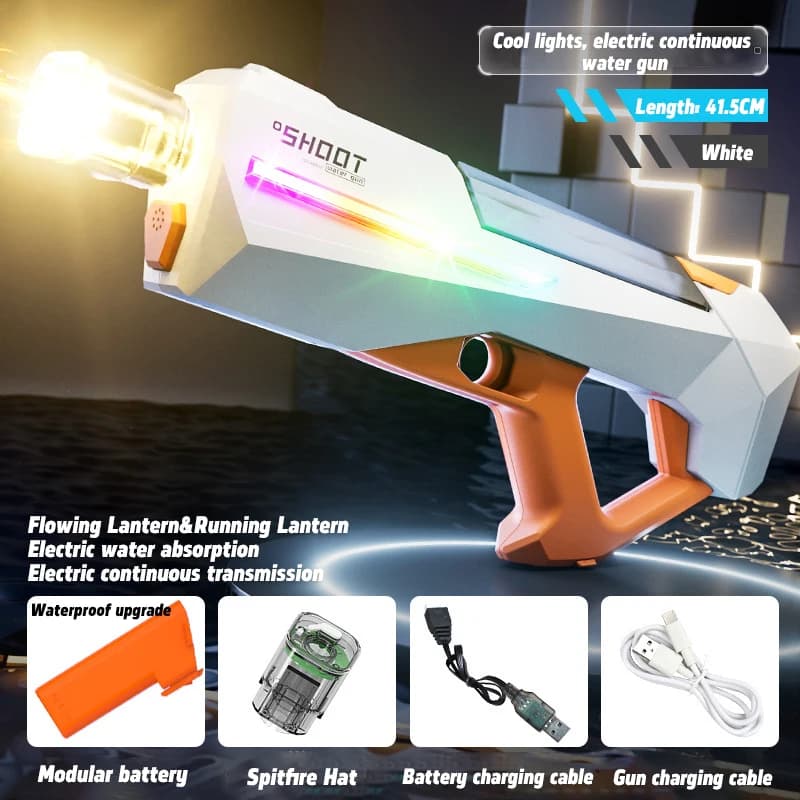 Fully Automatic Fire Water Gun with Flamethrower Tip thumbnail 8